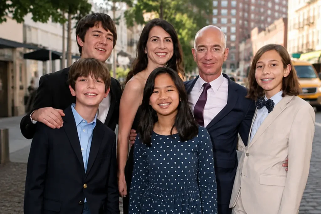 Jeff Bezos Wife, Ex-Wife and Family Life