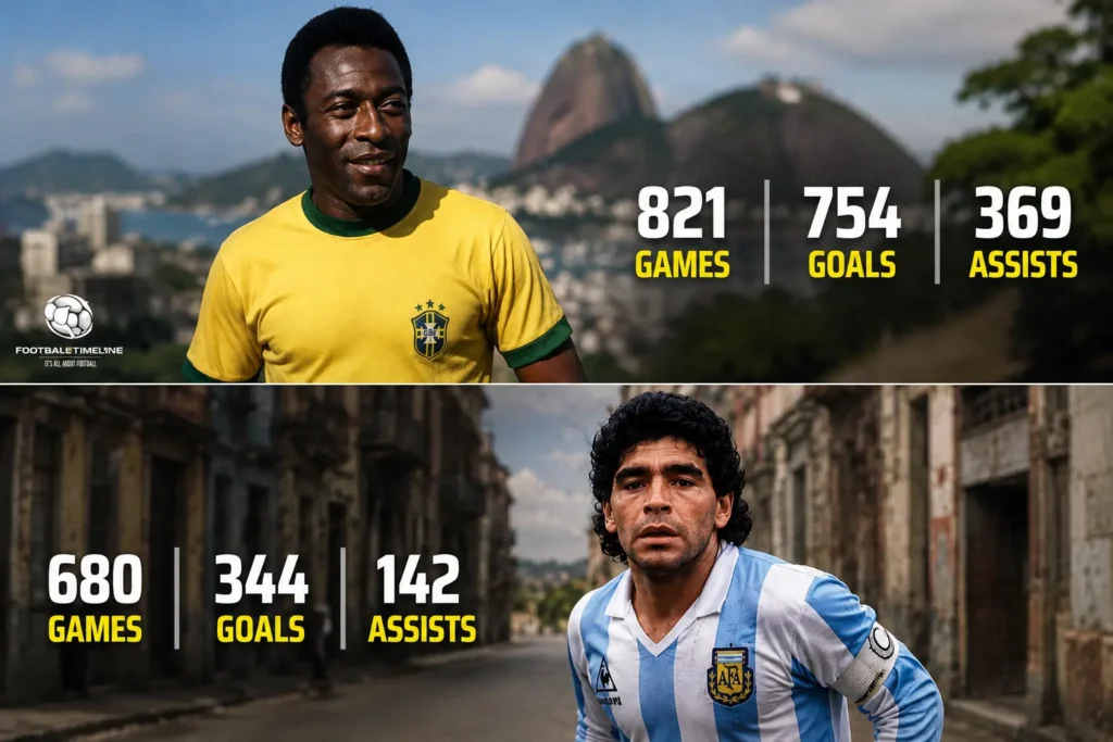 Pelé vs. Maradona: How Pelé Ranked the Greatest