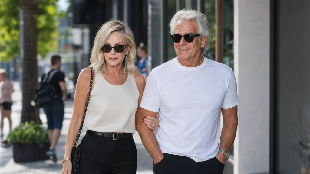 Larry Gilman and Donna Mills' Relationship Timeline