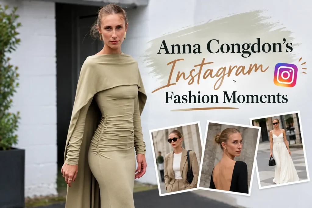 Anna Congdon's Instagram Fashion Moments
